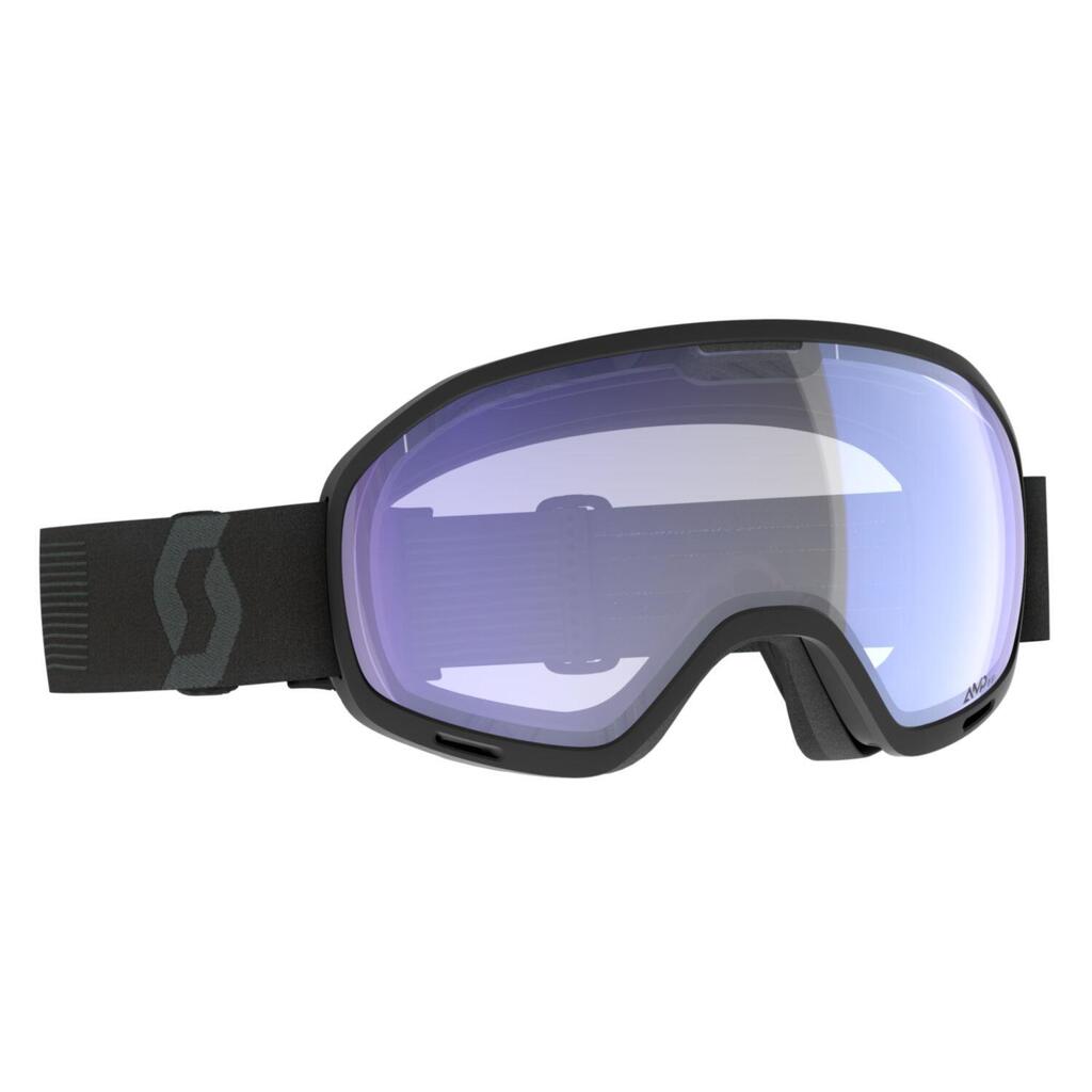Men's Scott Unlimited II OTG AMP illuminator blue chrome S1 ski mask
