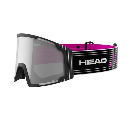 Head Neves pro 5k race vis Cat S2-S1 occhiali da sci / neve Nero Adulto