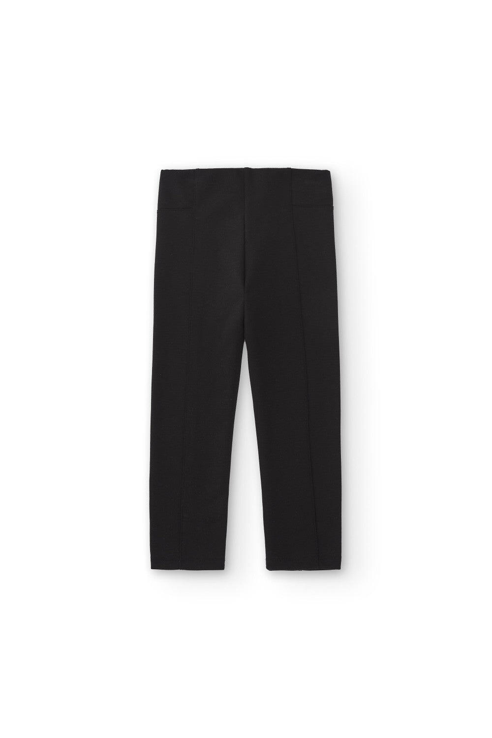 Pantalón de niña color negro 2/4
