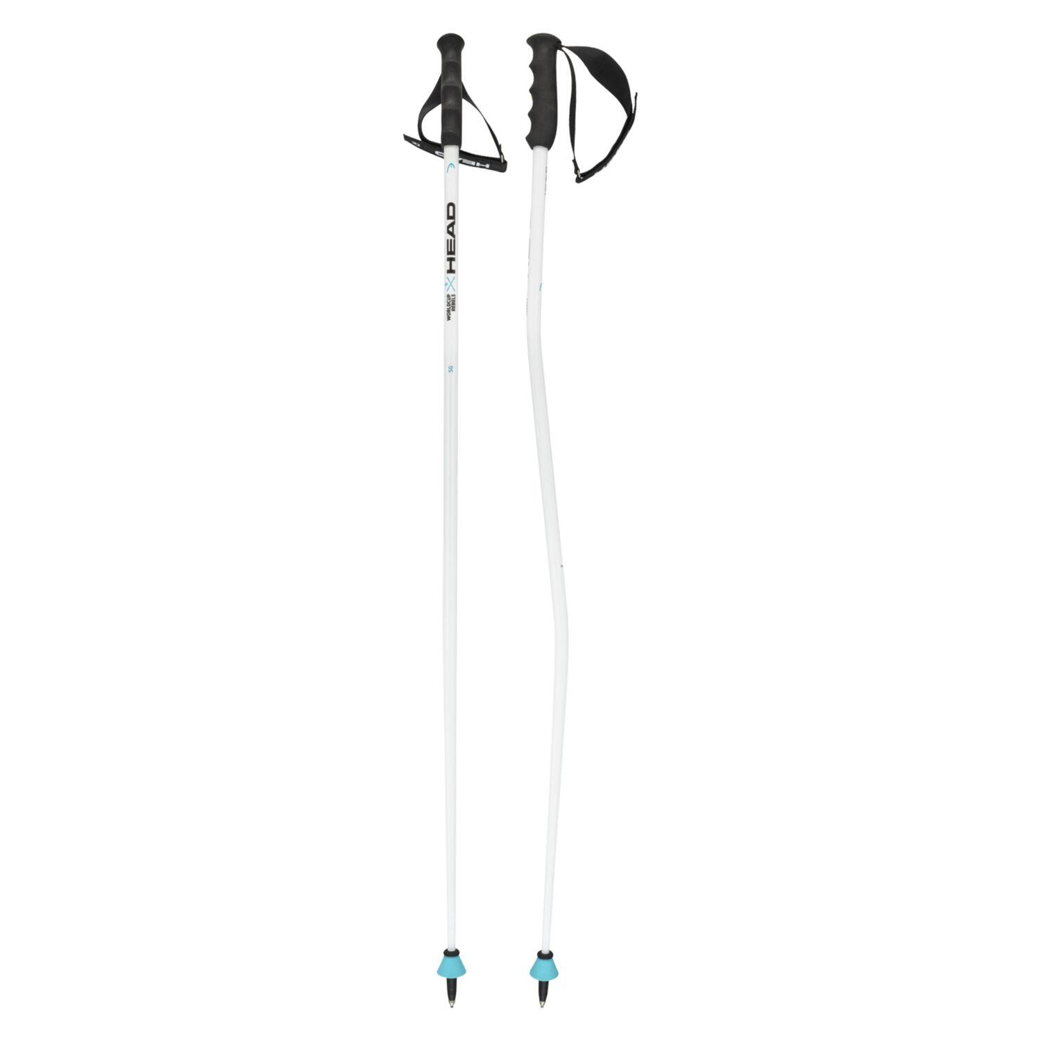 Head - Batons De Ski Worldcup Sg Homme - Bâton De Ski - Blanc - 125 Cm - Decathlon