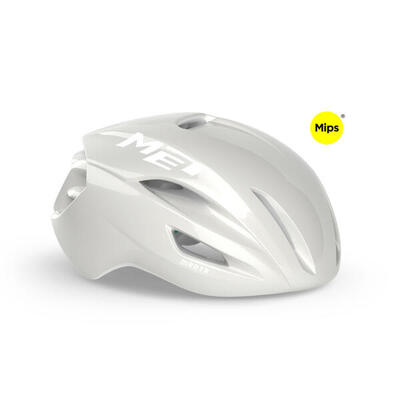 Fietshelm manta mips absolute white