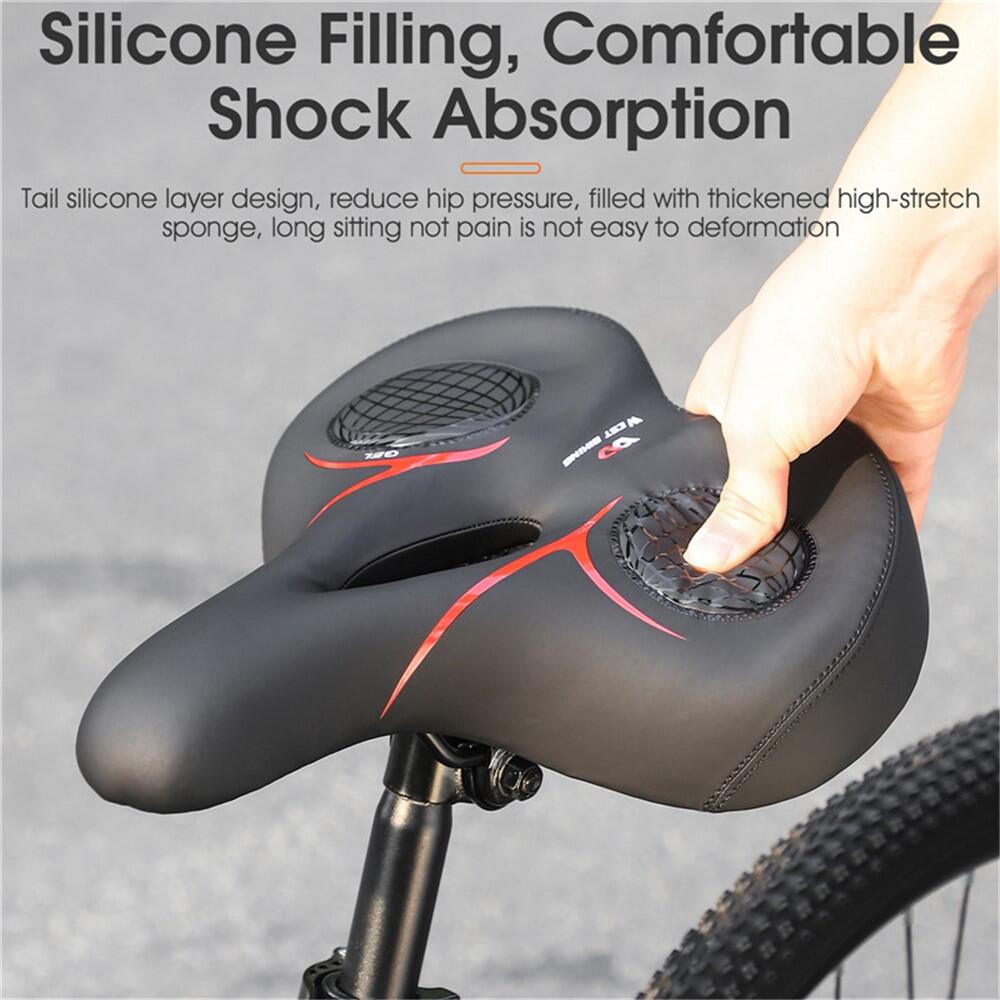 Wasserdichter Fahrradsattel Silikon Schaum stoßdämpfend 7/7