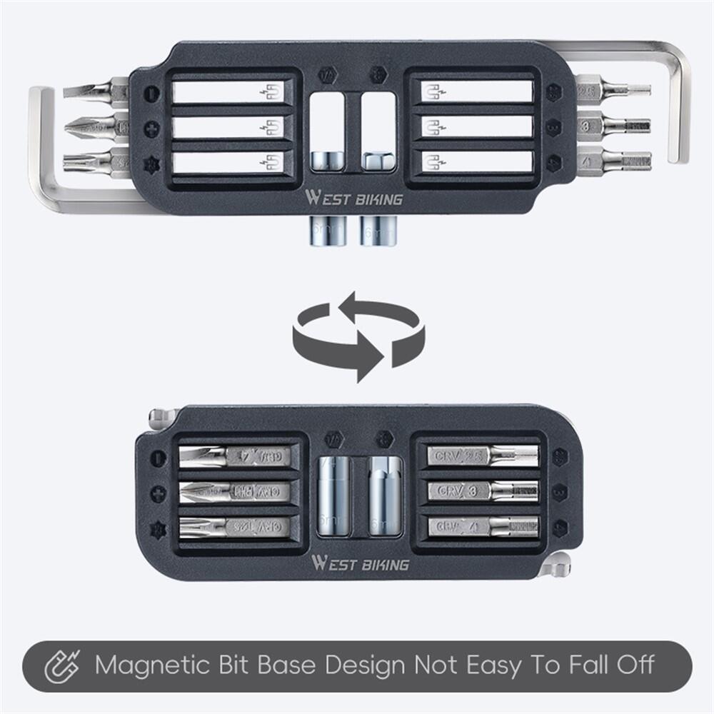 Outil réparation vélo 10-en-1 portable 6/7
