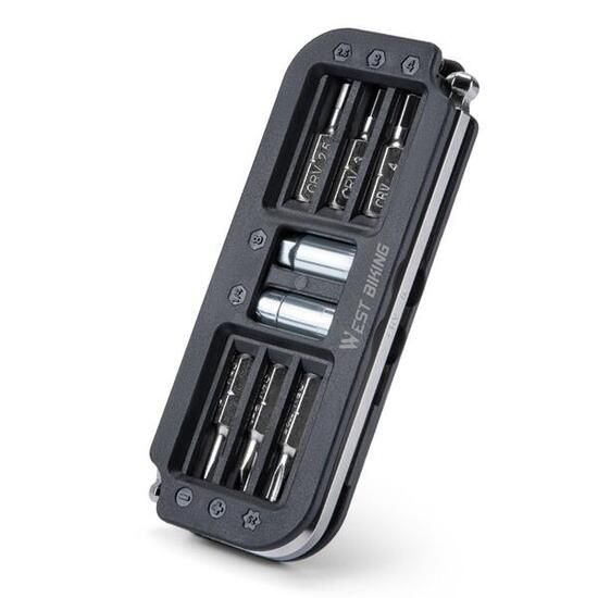 Attrezzo riparazione bici 10-in-1 portatile