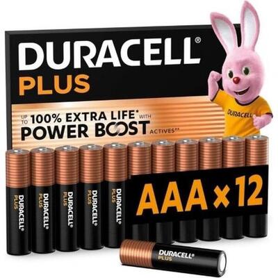 Oplaadbare batterijen duracell dpblr3b12 aaa