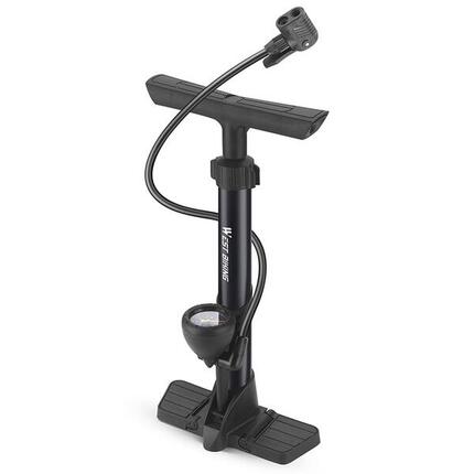 Fietspomp hoge druk 160 PSI metaal met manometer