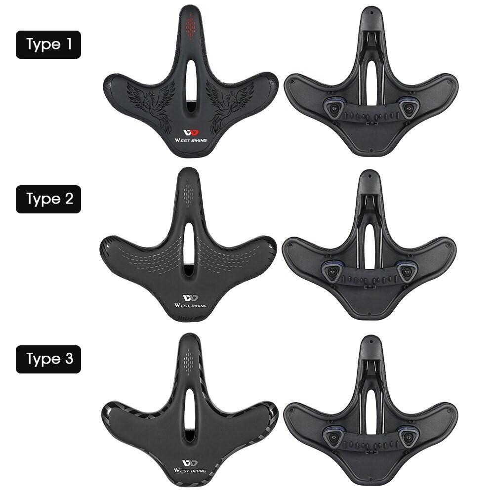 Sillín bici cómodo ergonómico impermeable ancho 7/7