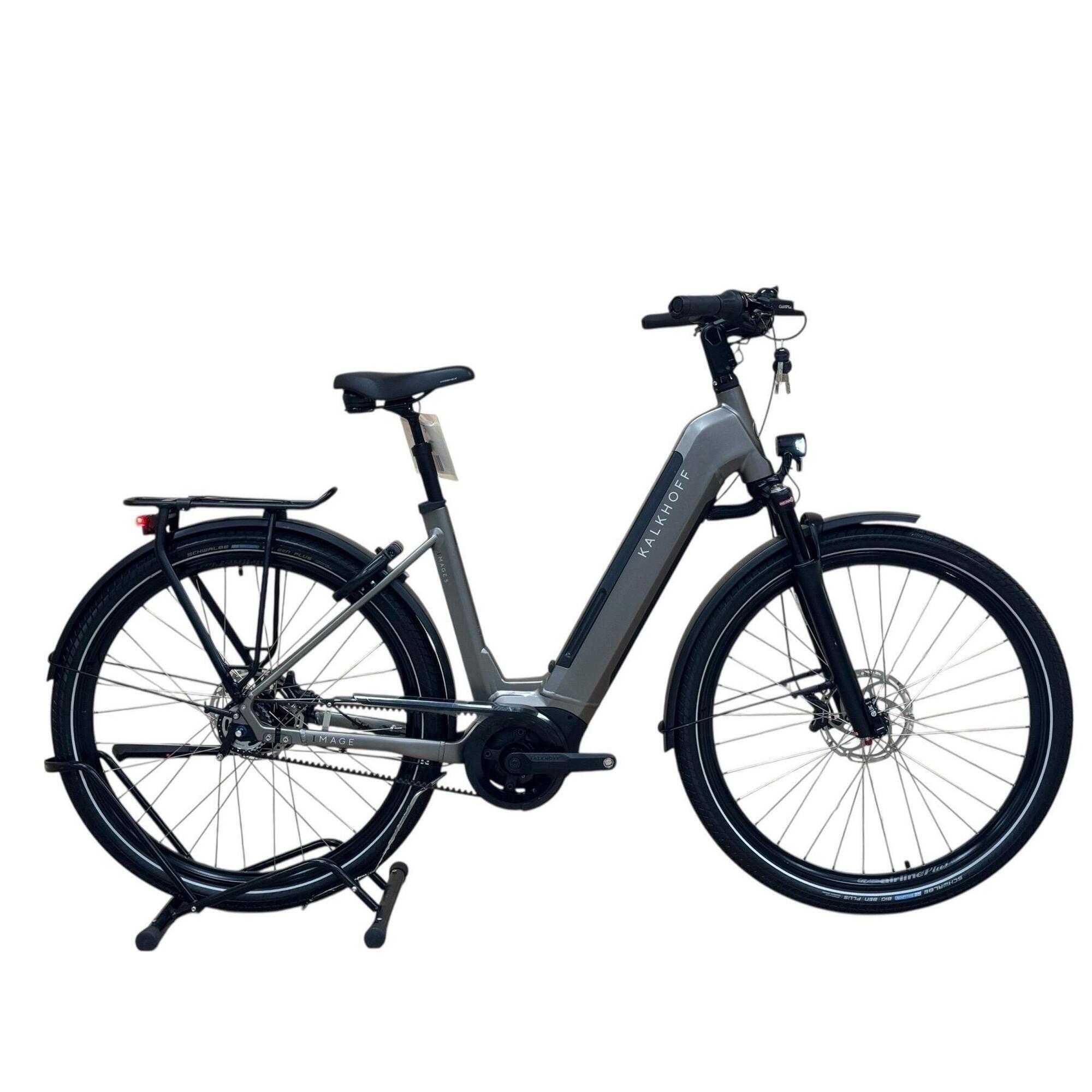 Kalkhoff - Reconditionné - Vélo Électrique Kalkhoff Image 5+ Advance Nexus - Comme Neuf - Vélo Ville - Gris|noir - 48 Xl - Decathlon