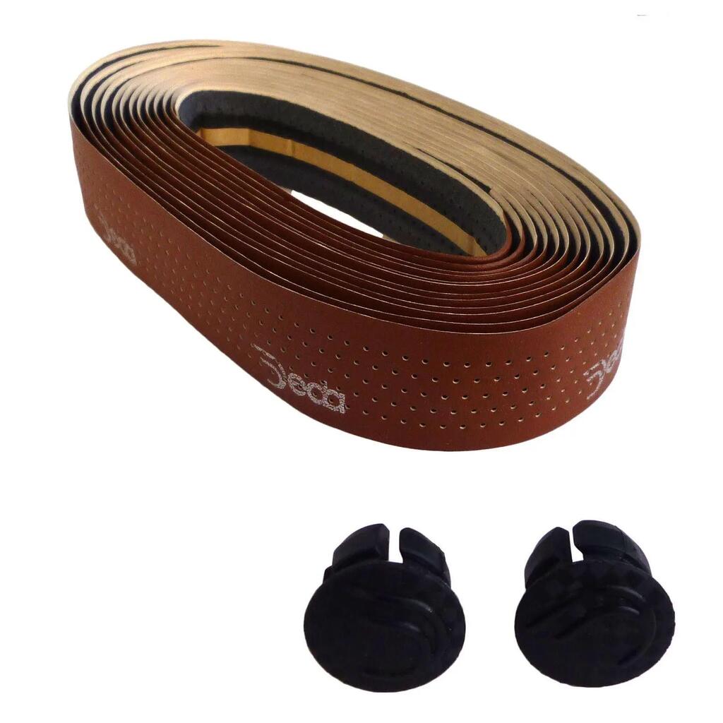 DEDA MISTRAL Bike Handlebar Padded Cycle Tape - Leather