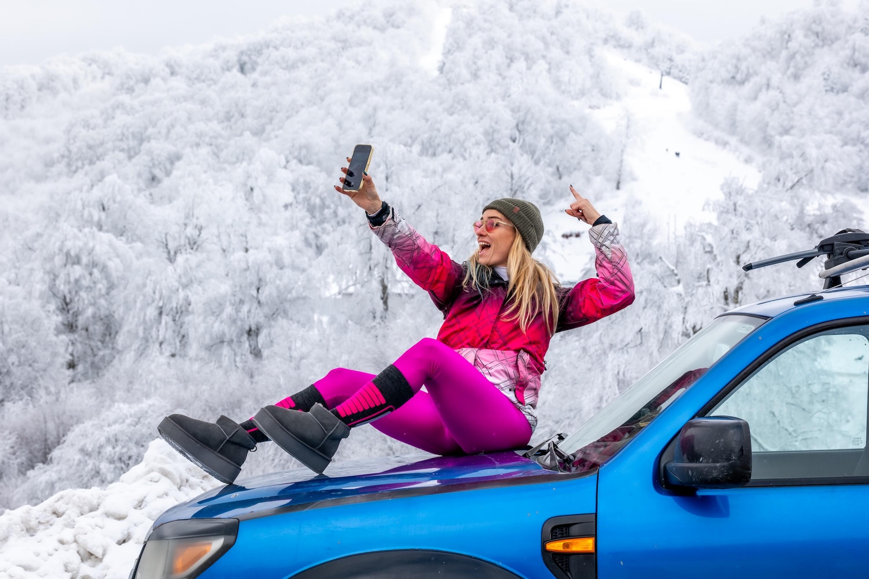 Chaussettes ski en laine mérinos avec amorti et coupe sans couture - Courchevel 5/5