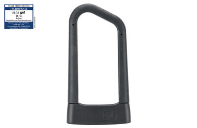 Lucchetto a U con sensore di impronte digitali