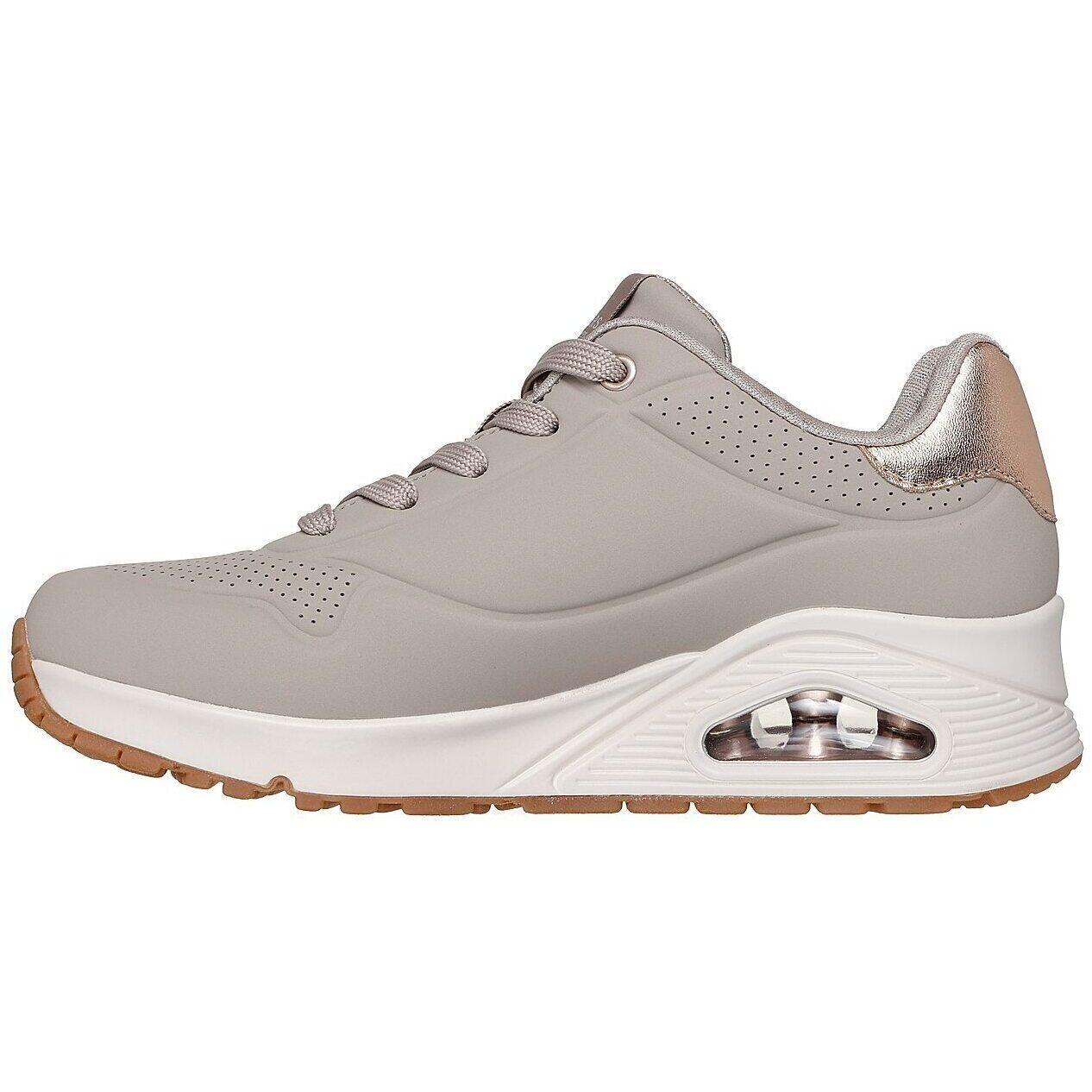 Baskets Skechers Uno - Golden Air, Gris, Femmes 5/5