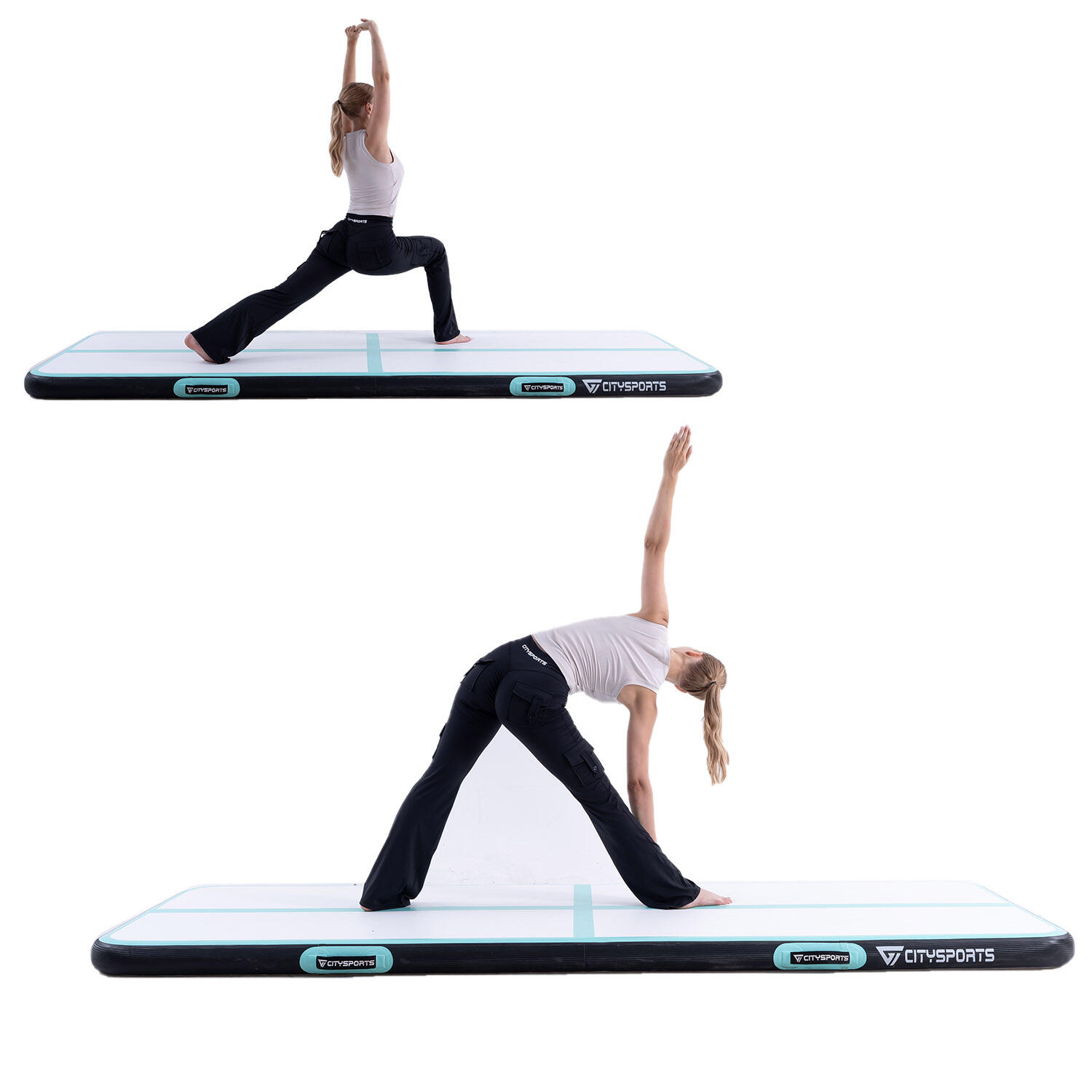 Pantalones de Yoga, Leggings de Yoga para Mujer, Negros. Talla M 7/7