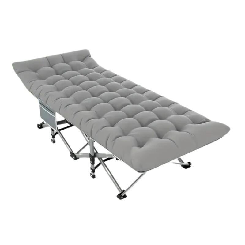 NNETM Folding Camp Cot with Mattress