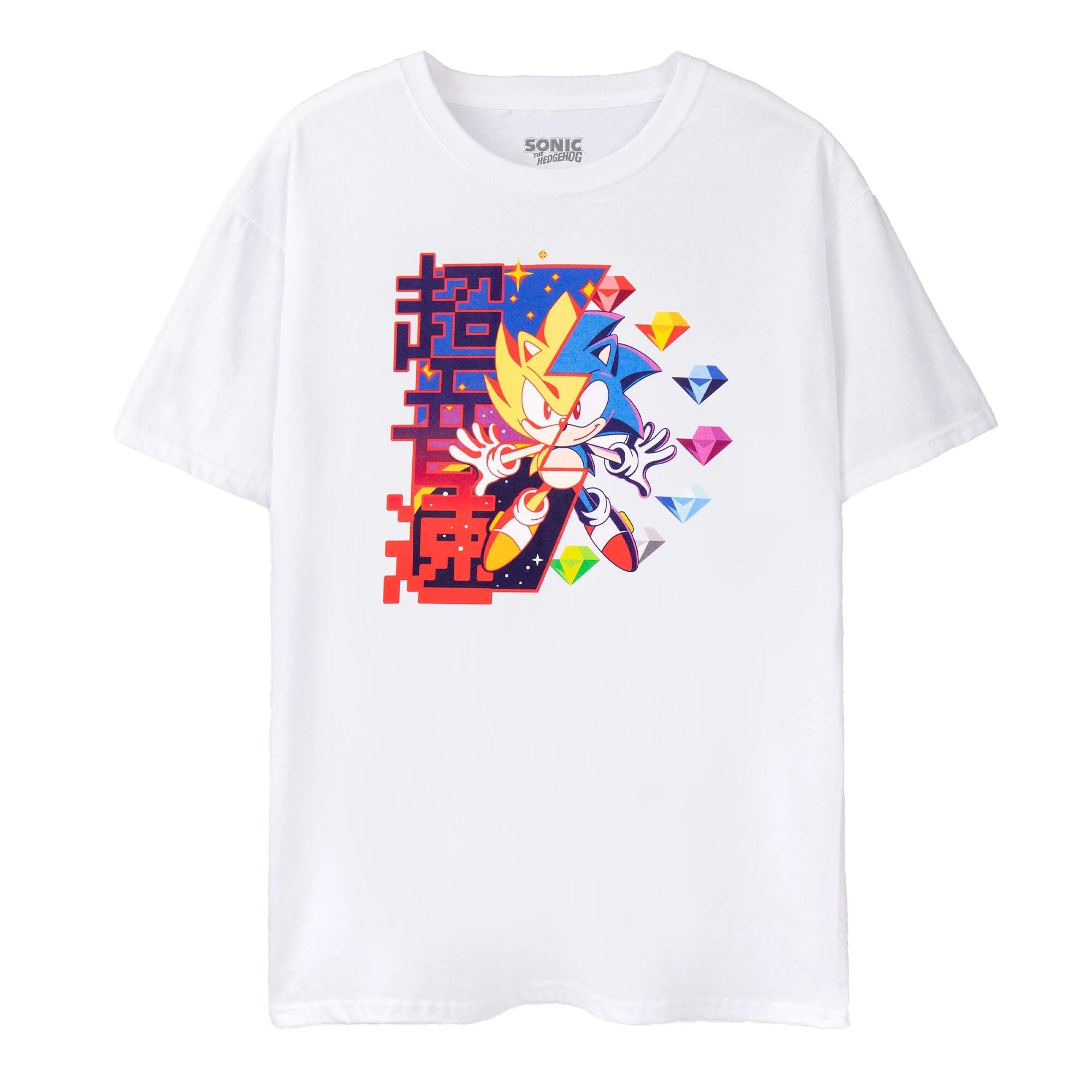 Sonic The Hedgehog Mens Diamond T-Shirt
