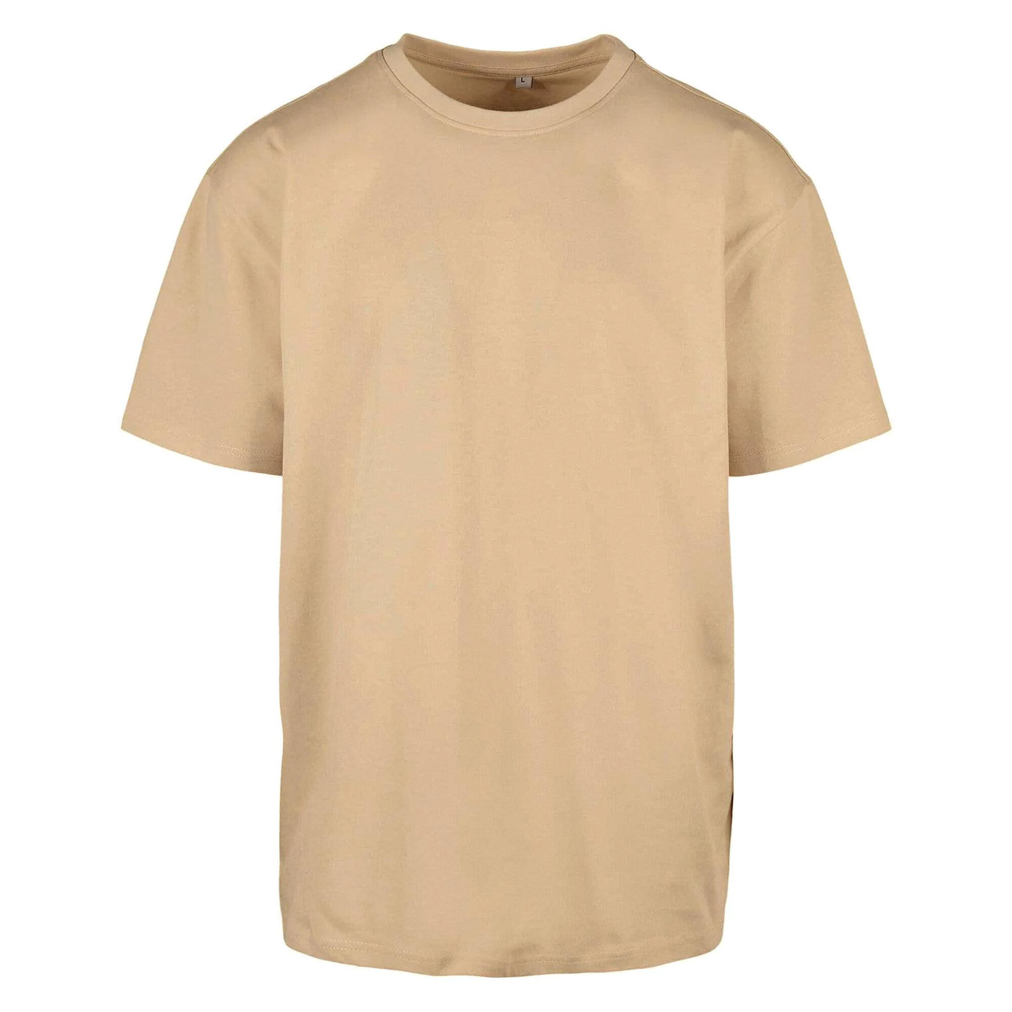 Build Your Brand Mens Heavyweight Oversized T-Shirt