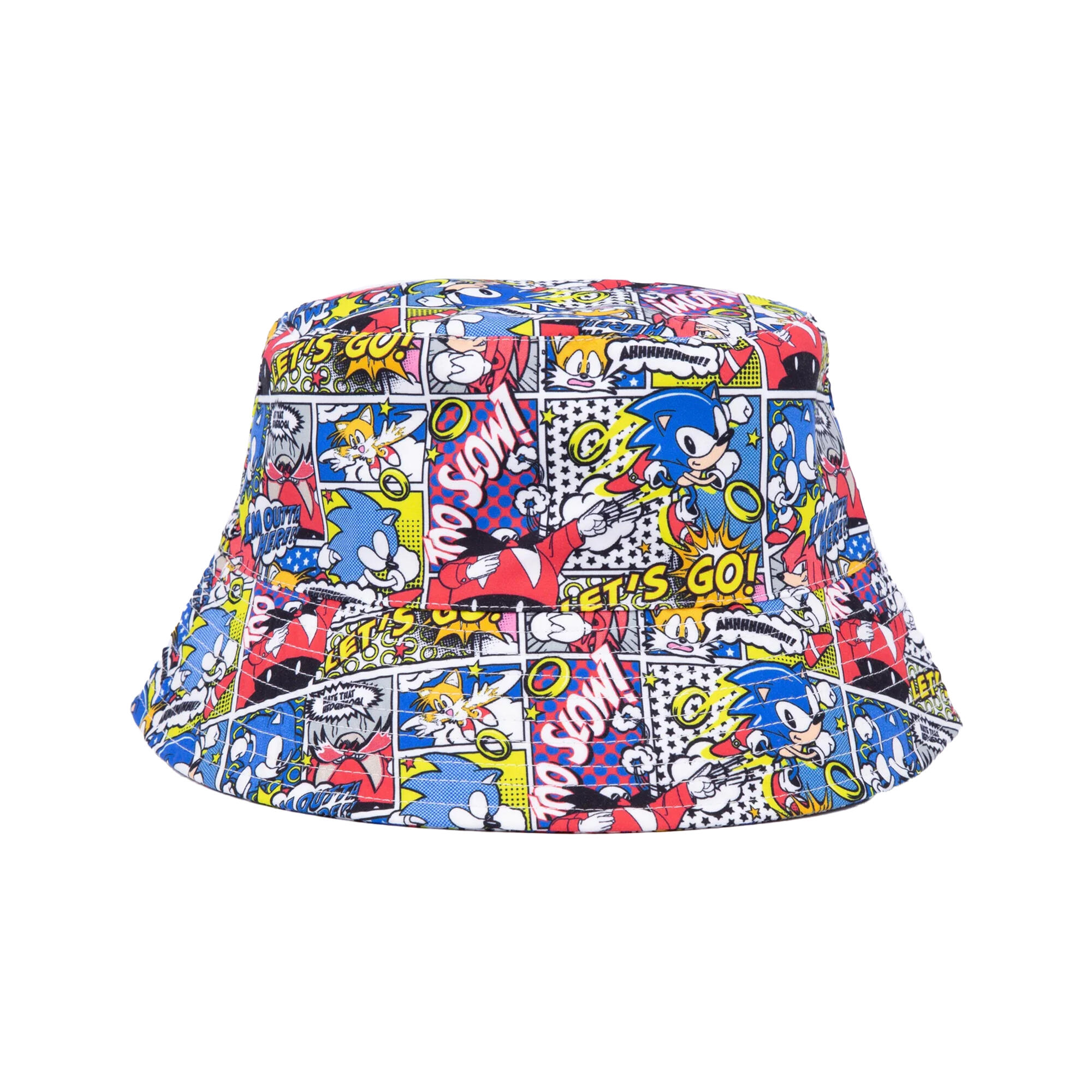 Sonic The Hedgehog Unisex Adult Comic Bucket Hat