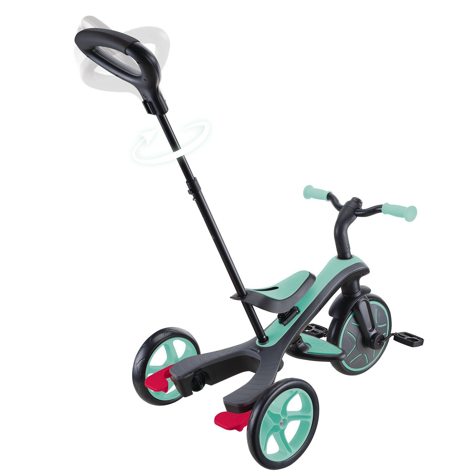 Triciclo evolutivo para bebé EXPLORER 4 en 1 - Verde menta 14/15