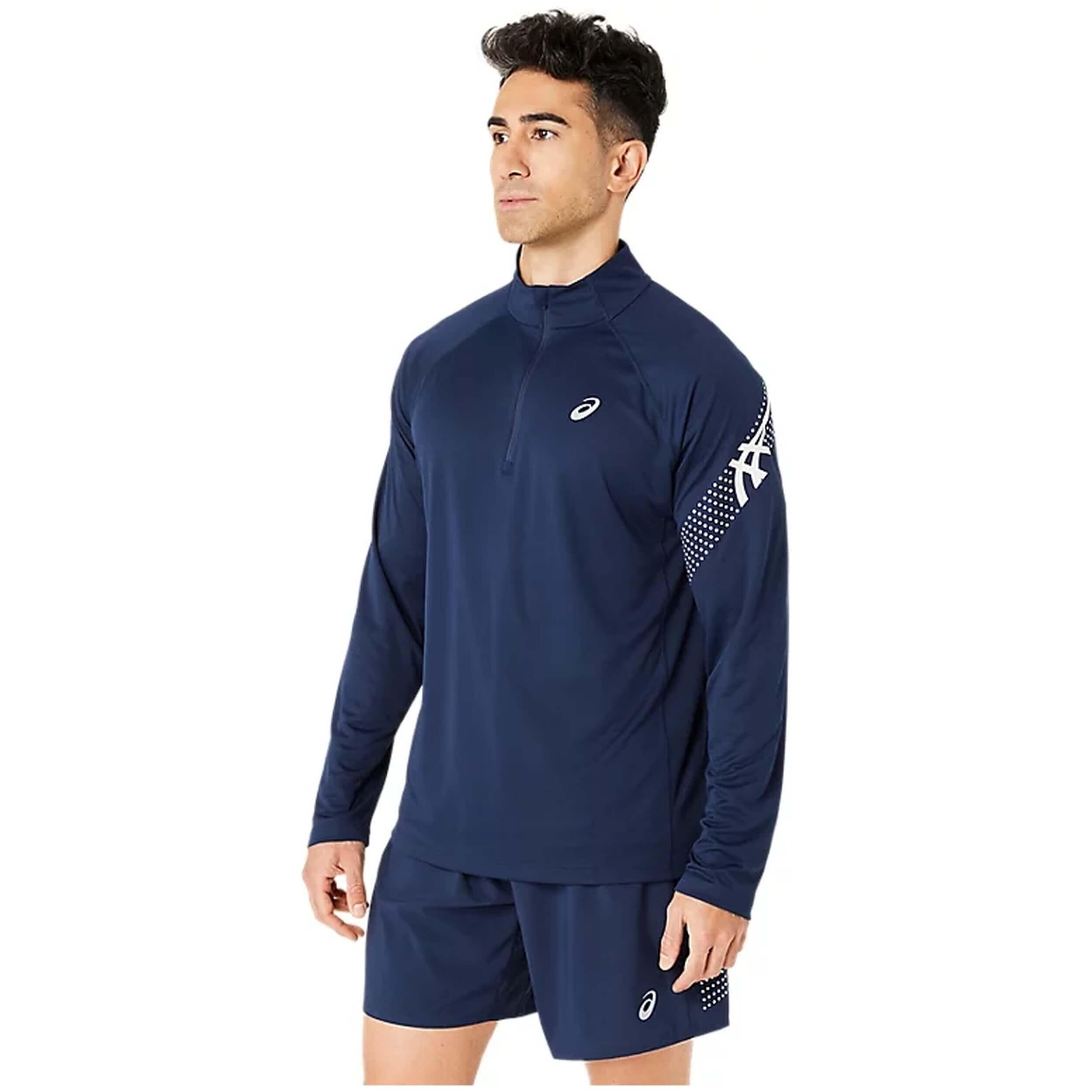 T-shirt à manches longues Asics modèle 2011C732-404 pour homme 3/5