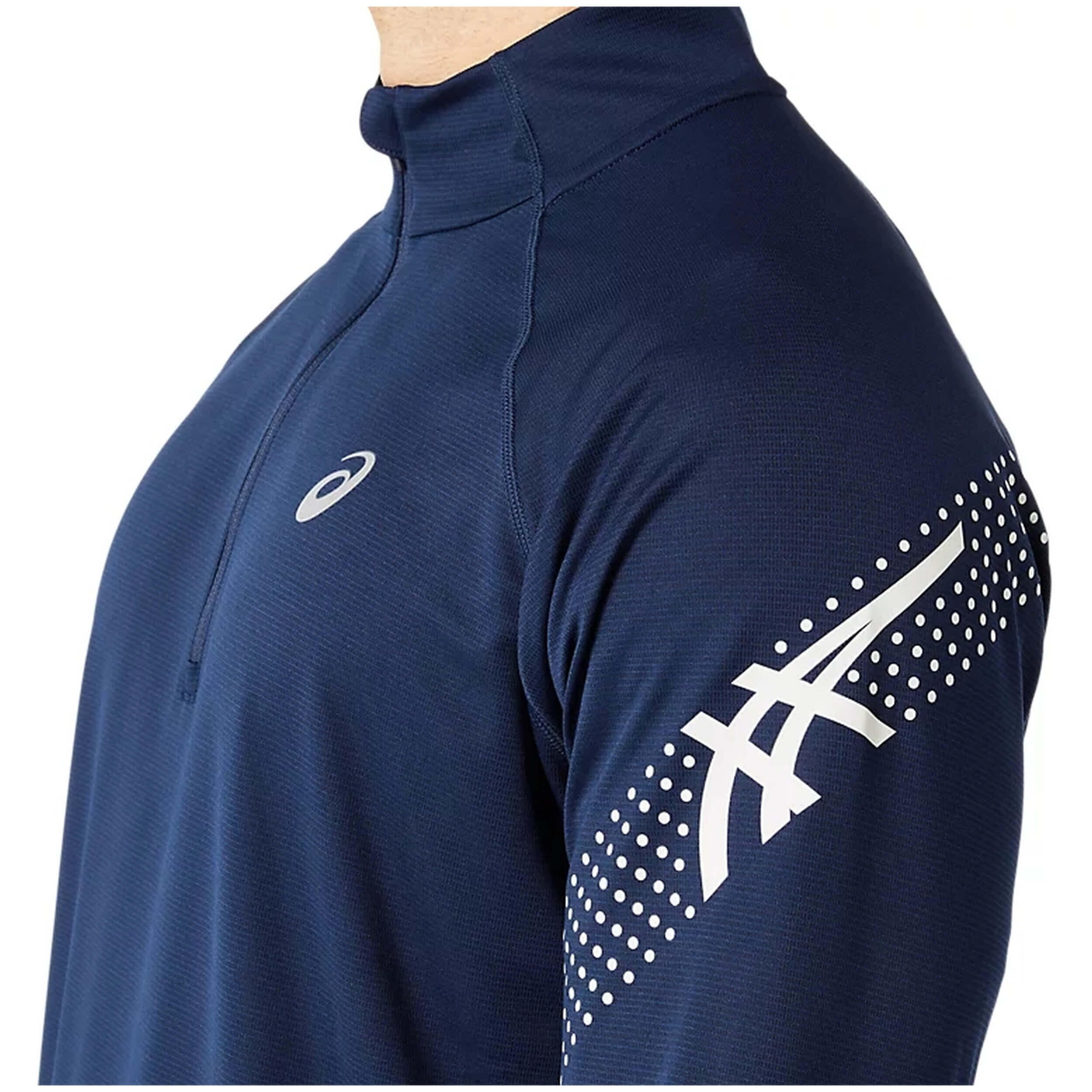T-shirt à manches longues Asics modèle 2011C732-404 pour homme 5/5