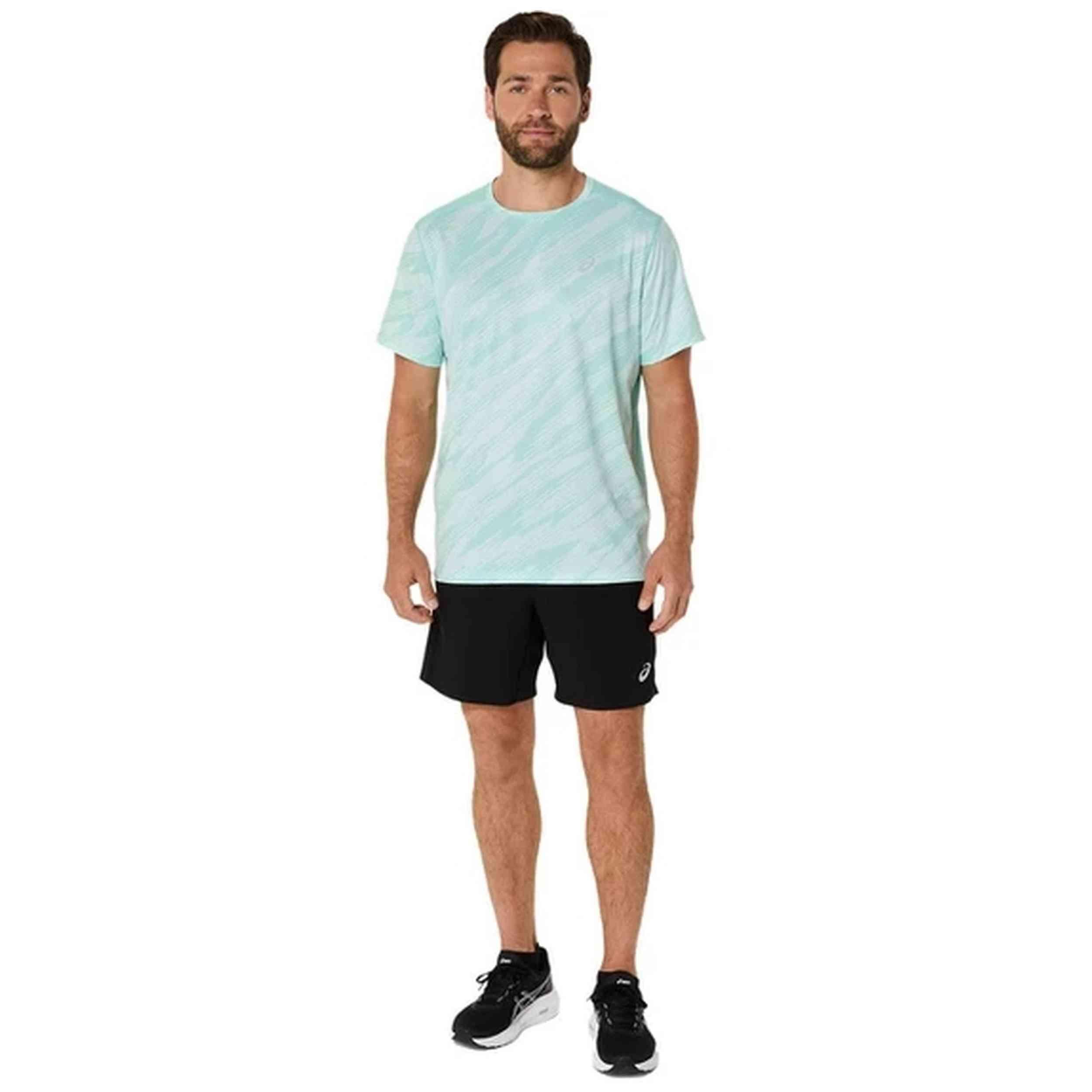 Maglia a maniche corte Asics modello 2011D212-300 per uomini 3/5