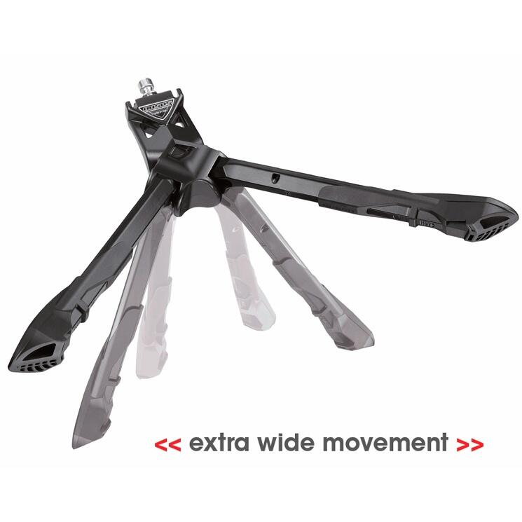Stojak Centralny Jumbo Z 2 Nogami 30 Cm - Czarny