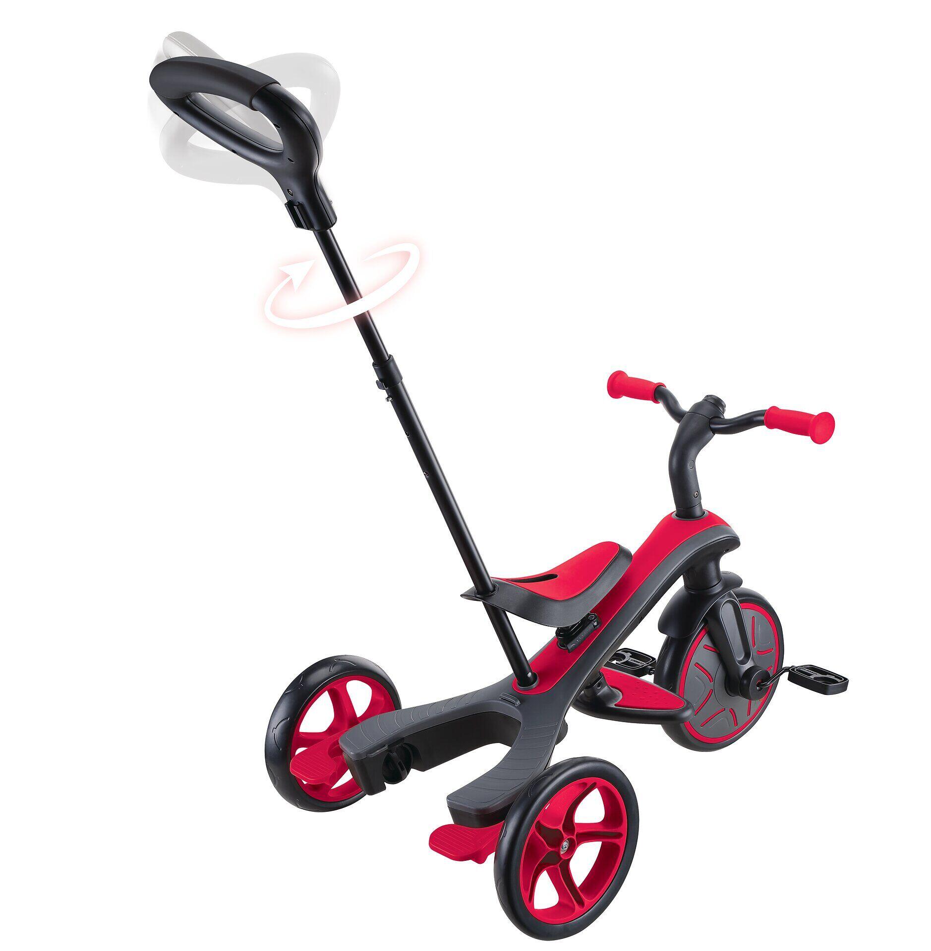 Tricycle évolutif pour bébé EXPLORER 4 en 1 - Rouge 14/15