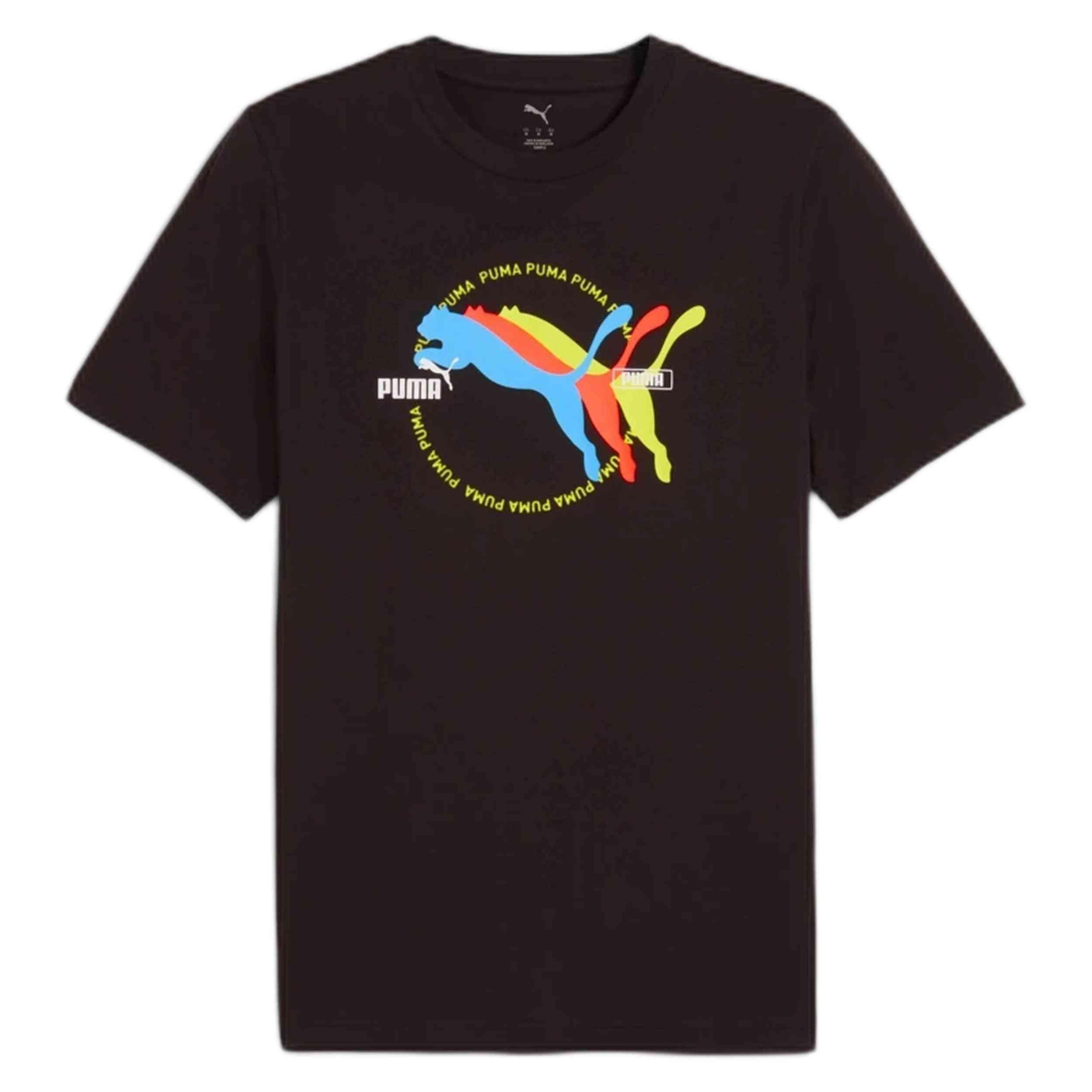 T-shirt Puma modèle 684826-01 pour unisexe 1/2