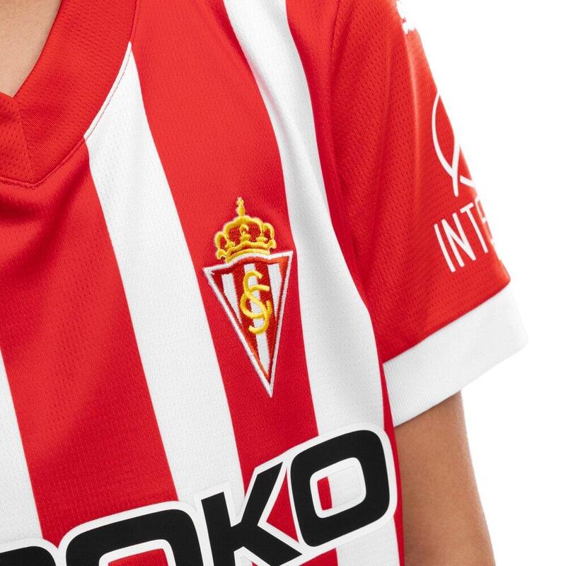 Oficial Real Sporting de Gijón Kids' Puma Football Jersey Real Sporting de Gij�
