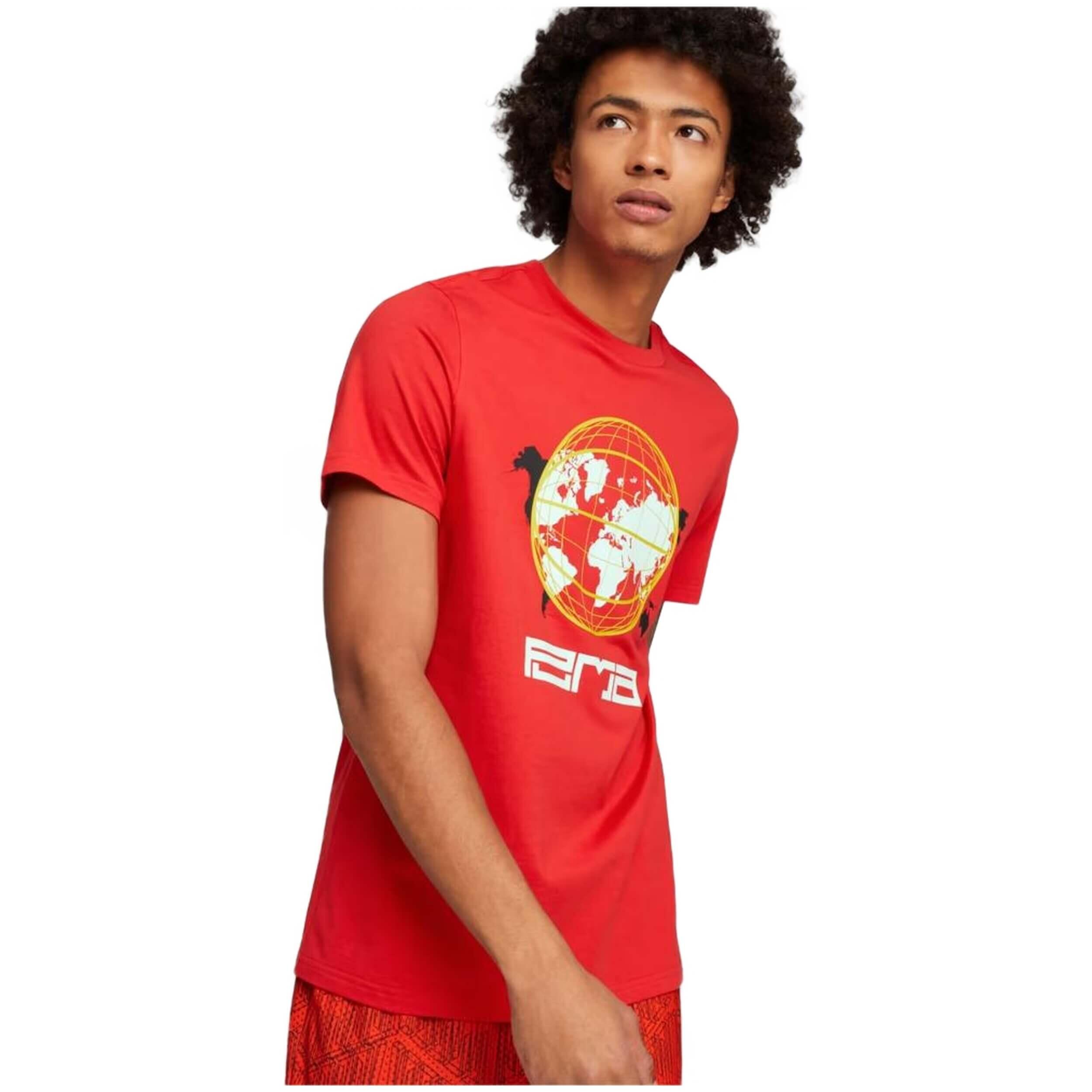 T-shirt Puma modèle 538583-01 pour unisexe 3/5
