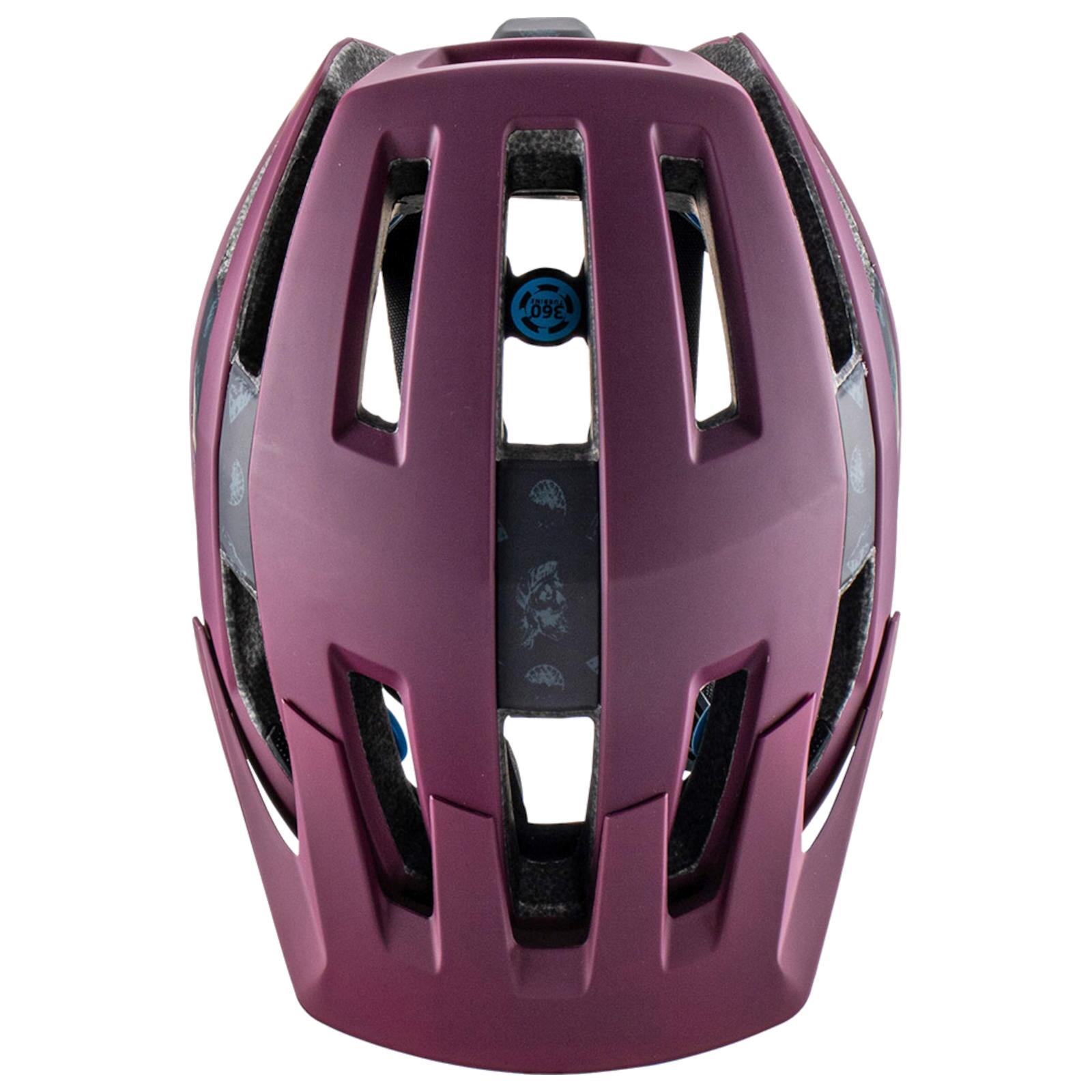 Casque Leatt VTT Trail 3.0 V22 Malbec Violet 3/7