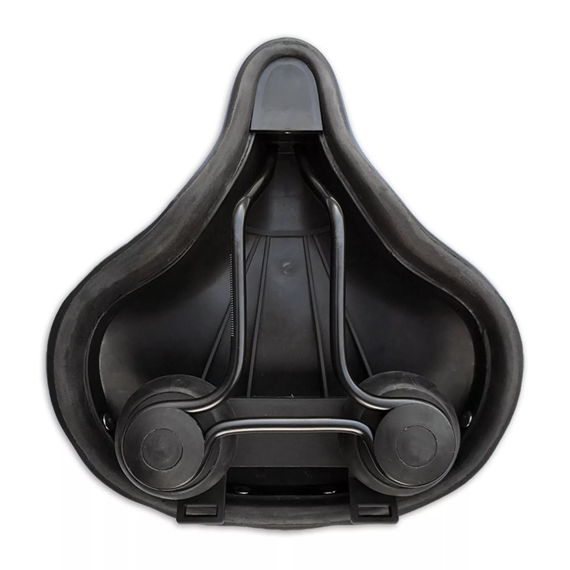 Selle de vélo Relax Elastomer Unisex 270 X 244 Mm Noir 5/7