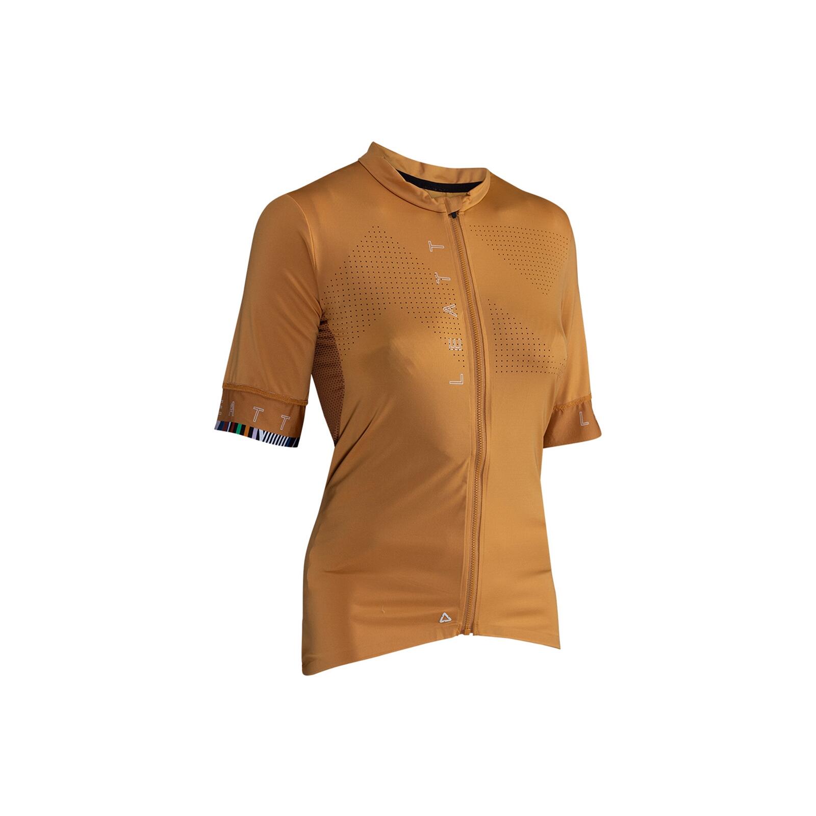 Camisola de manga curta Leatt Endurance 5.0 para mulher, cor de laranja 1/7