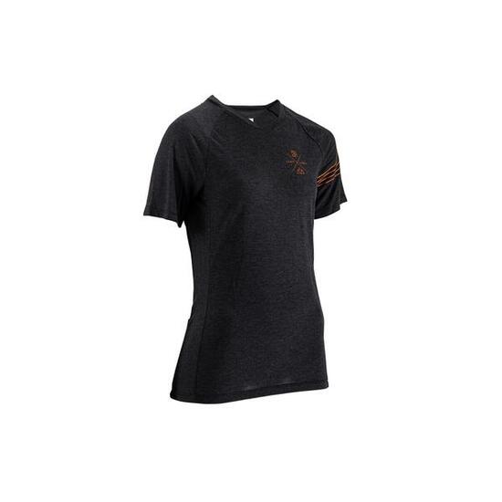 Maglia Ciclismo Donna MTB 2.0 All Mountain Nero
