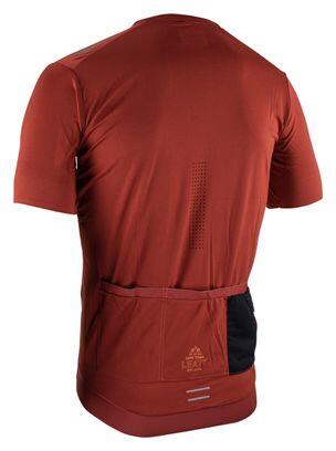 Maillot Manches Courtes Leatt MTB Trail 3.0 Lava Rouge 4/7