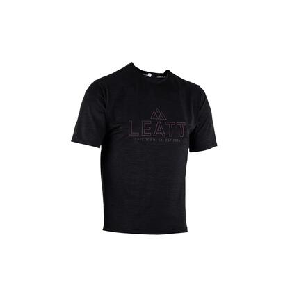 Leatt MTB Trail 1.0 Short Sleeve Jersey black S