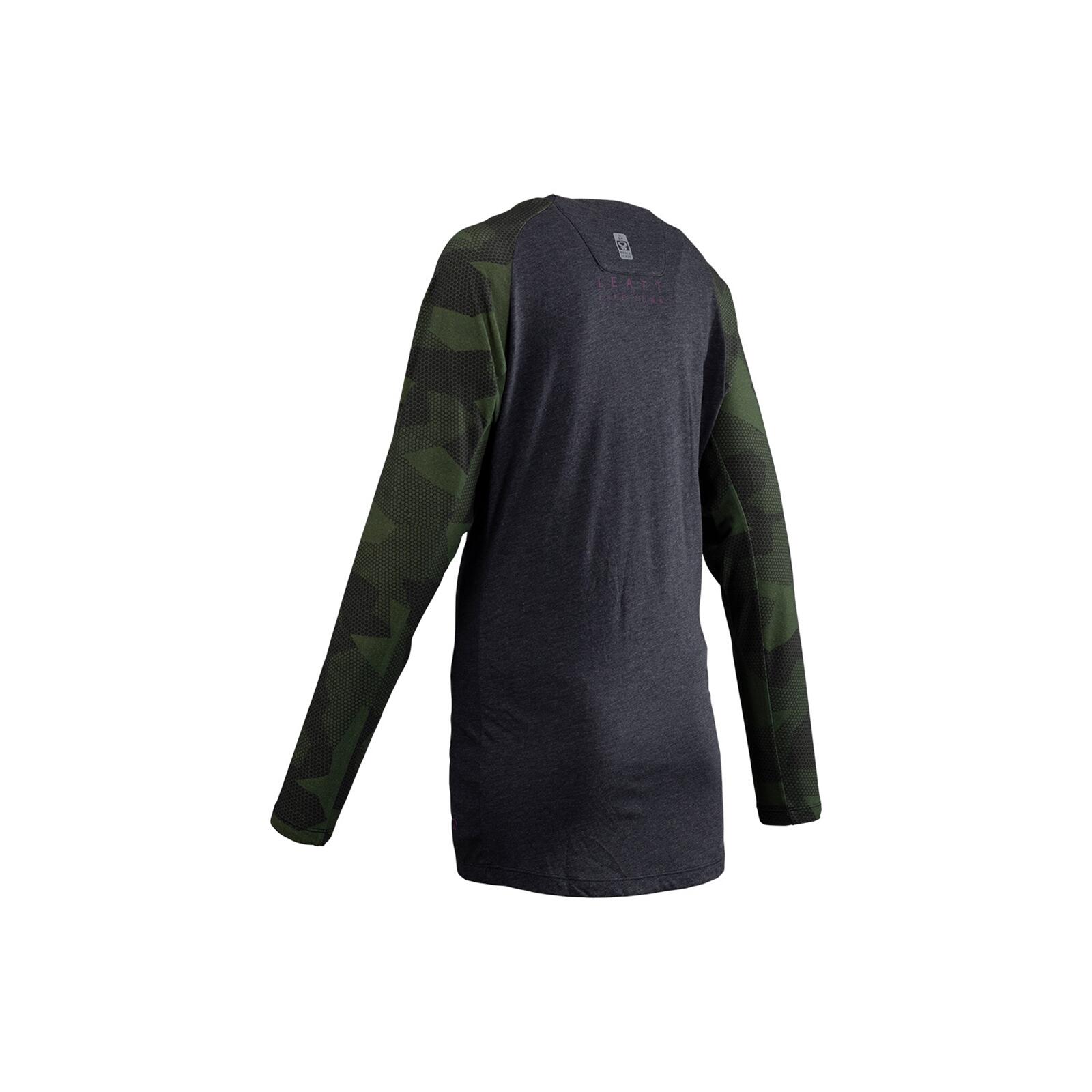 Maillot VTT Femme AllMountain 3.0 Stretch et Soft-touch Vert 2/7