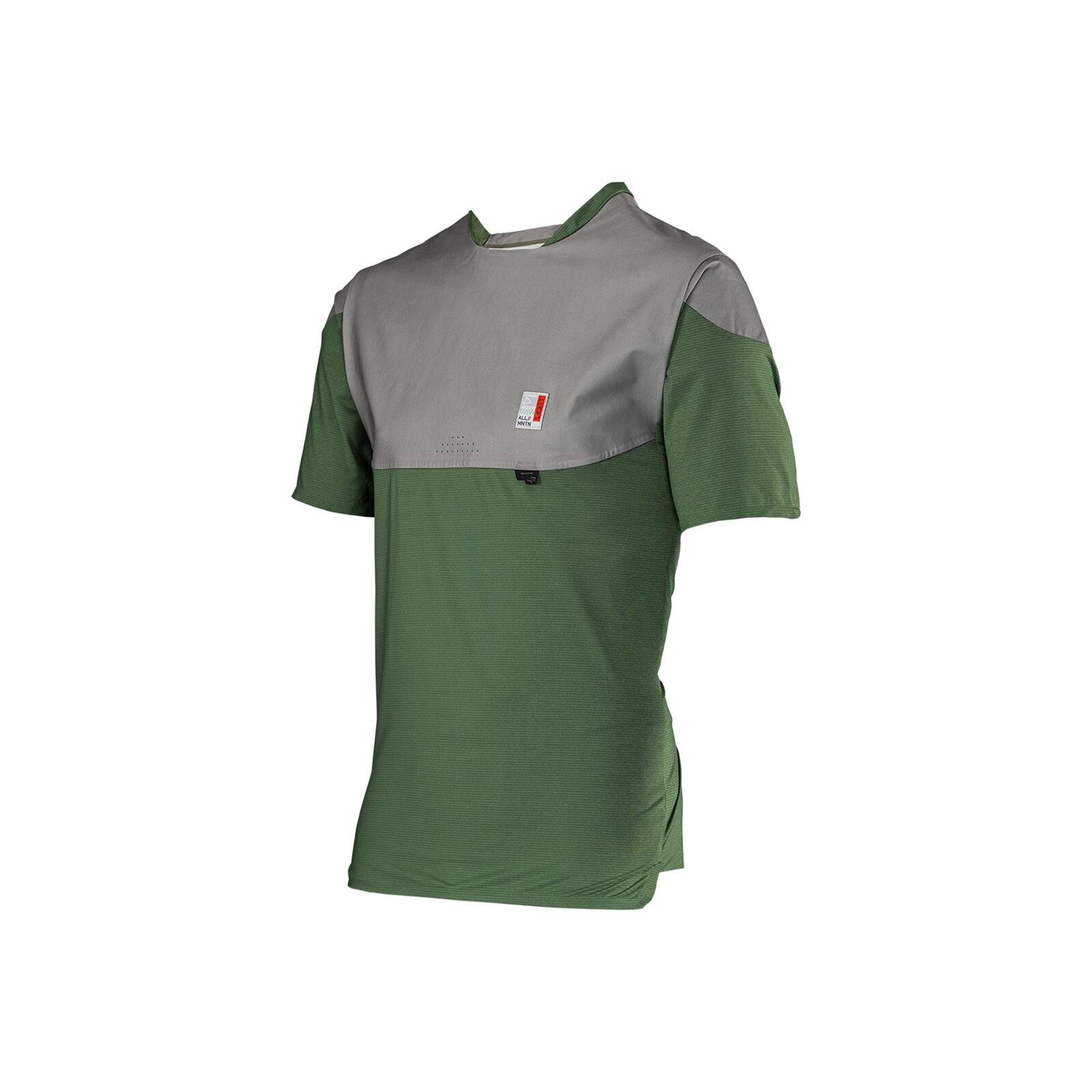 Leatt - Maillot Vtt Allmountain 3.0 En Tissu Soft-touch Vert Homme - Maillot Manches Longues - Vert - Decathlon