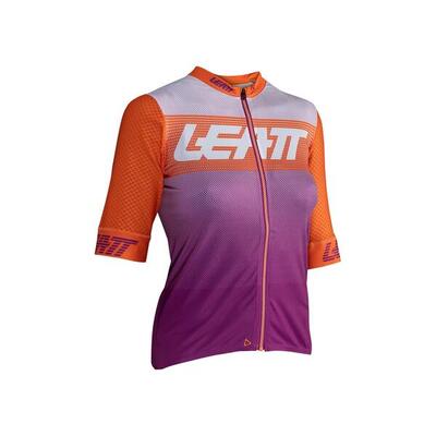 Mtb endurance-shirt voor dames 6.0, zeer ademend paars