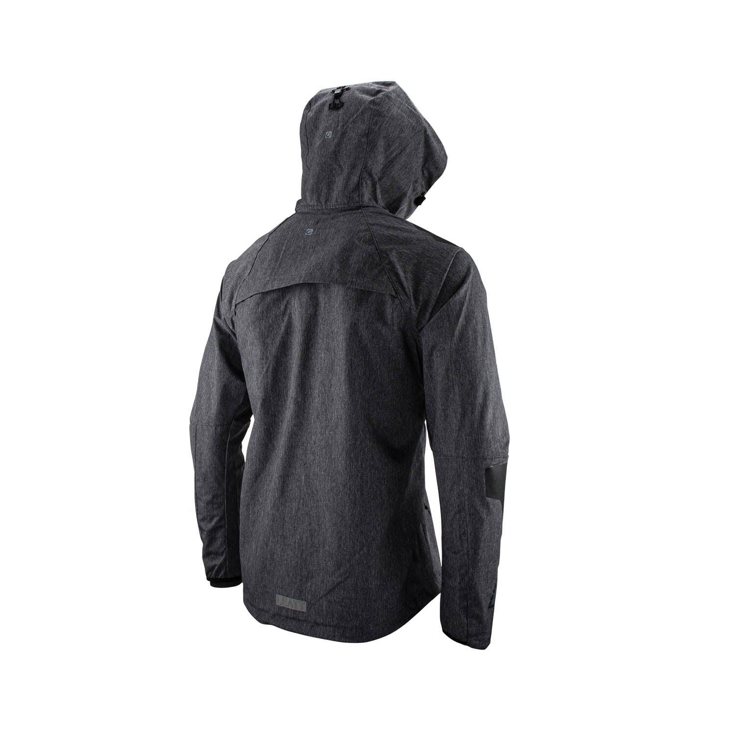 Chaqueta MTB Hydradri 4.0 con tejido impermeable y transpirable Marrón Hombre 5/7