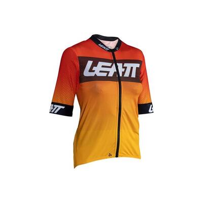 Mtb endurance-shirt voor dames 6.0, zeer ademend rood