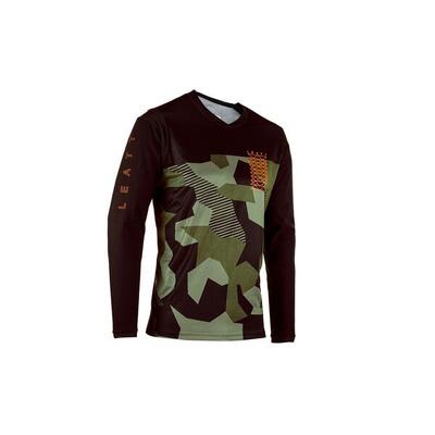 Leatt mtb gravity 3.0 camo long sleeve jersey
