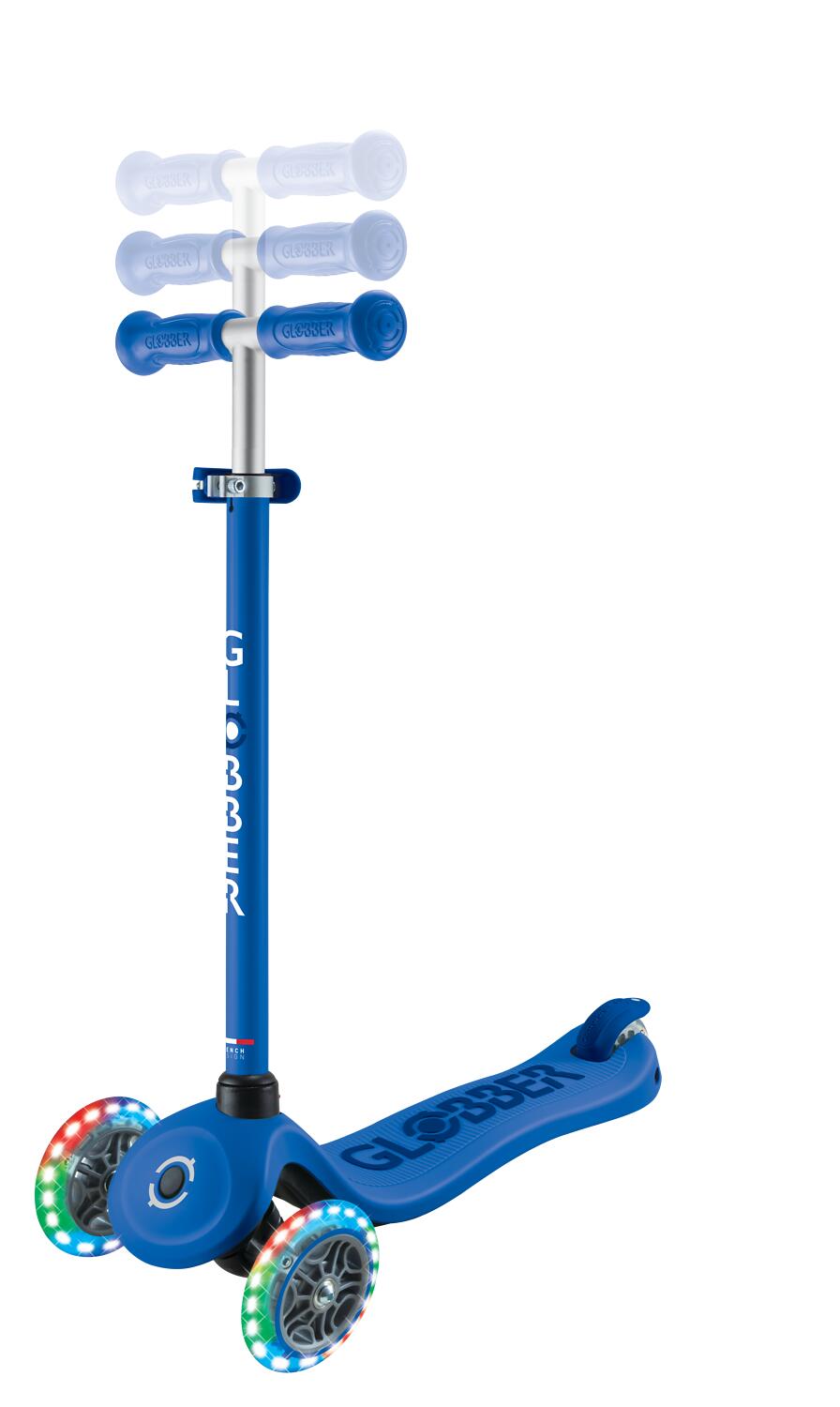 Monopattino - 3 ruote - Go-Up Sporty Lights V2 - blu scuro 12/13