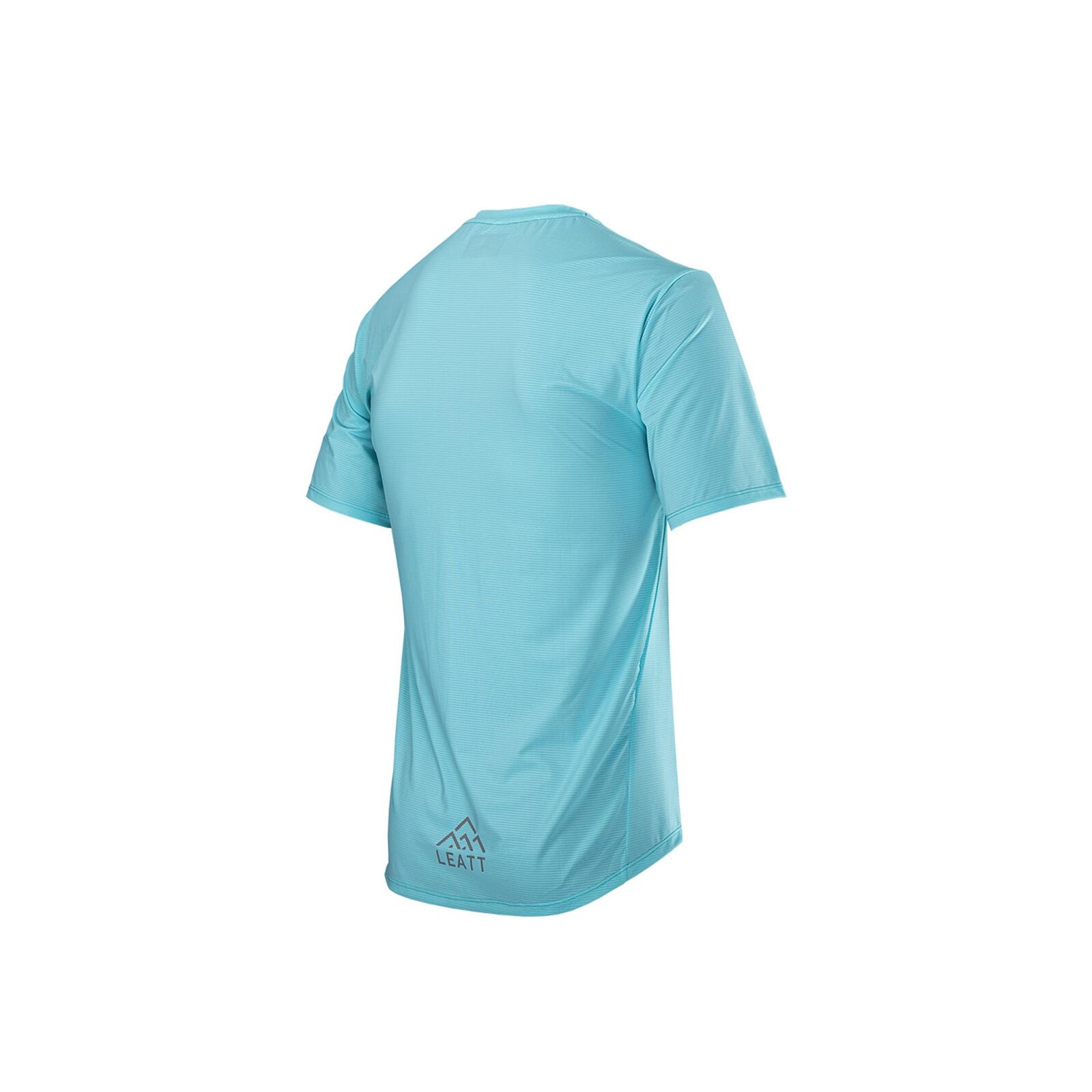 Maglia Leatt Trail 1.0 X-Flow a maniche corte verde acqua 2/6