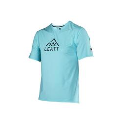 Maillot Manches Courtes Leatt Trail 1.0 X-Flow Vert Aqua