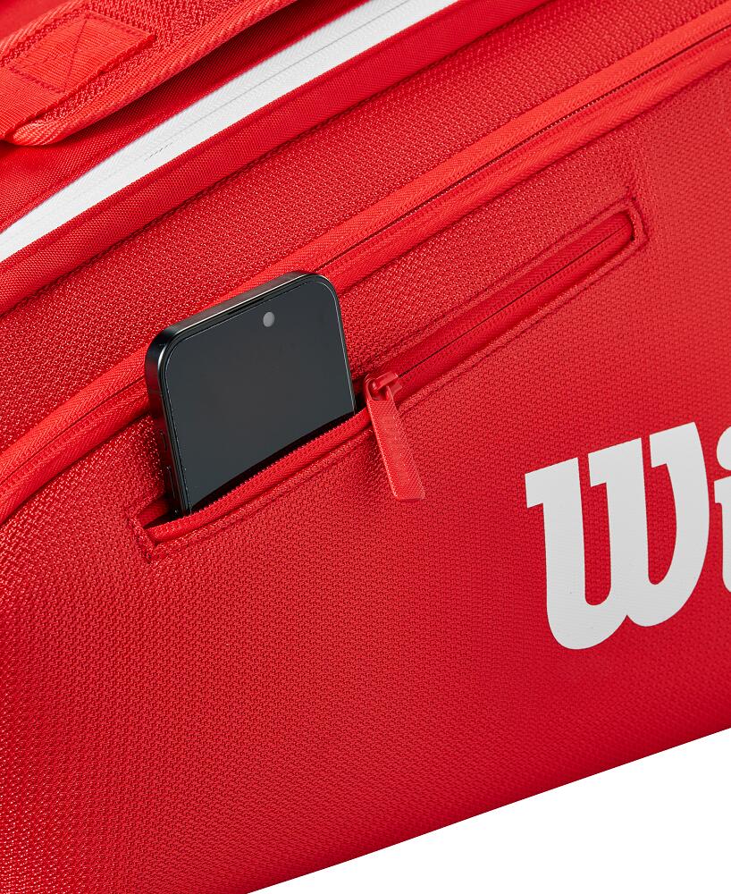 Super Tour Rot 9er Schlägertasche 3/5