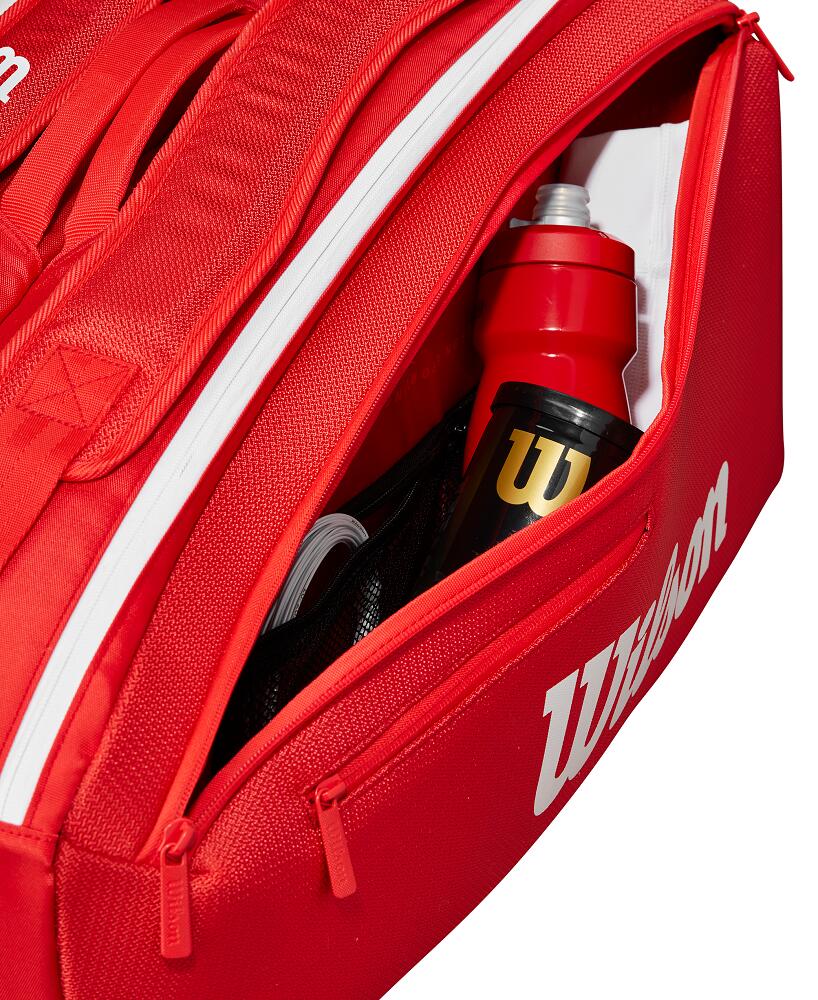Super Tour Rot 9er Schlägertasche 4/5