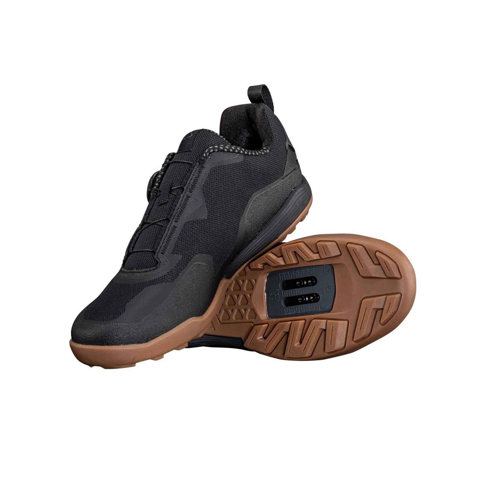 Leatt - Chaussures Vtt Proclip 6.0 Résistantes Aux Déchirures Et À L'Abrasion Noir Homme - Chaussures De Sport - Noir - 44 - Decathlon