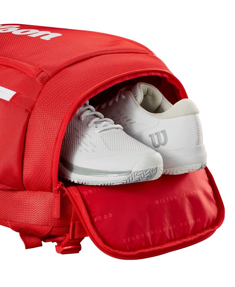 Wilson Super Tour Backpack - Red - 2025 4/7