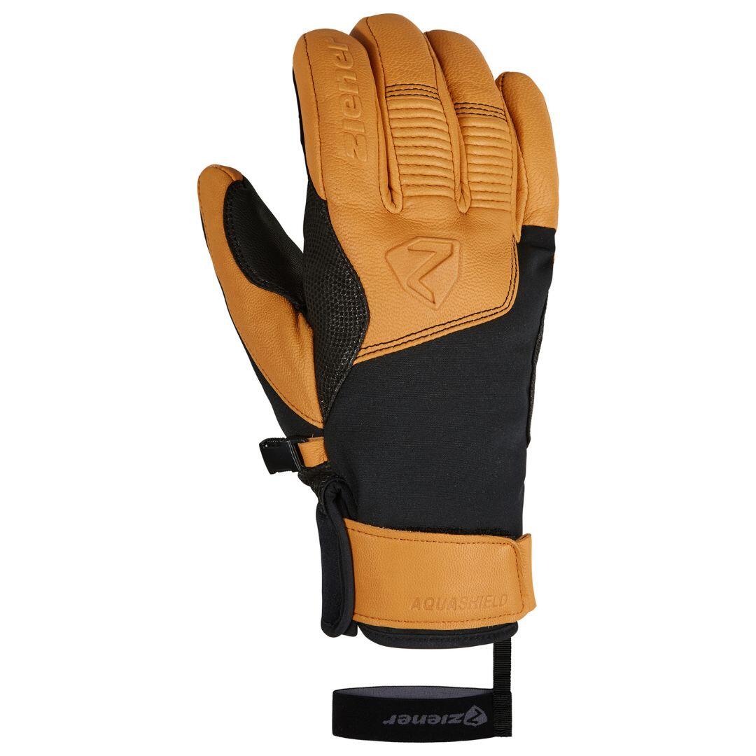 ZIENER Ziener Skihandschuh GANZENBERG black tan 2/2